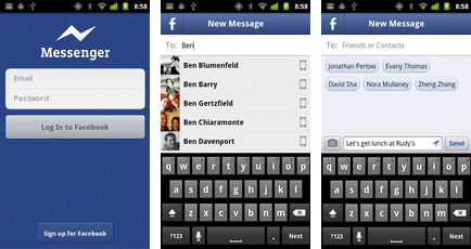 facebook messenger for android settings