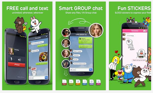 group chat line app android free download