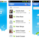 skype with video - best android application