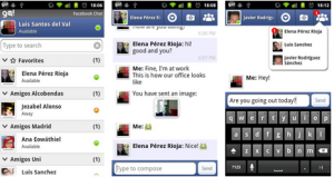 facebook chat android app