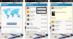 facebook widget for android
