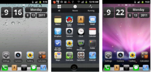 iphone theme for android