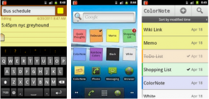 notepad android application