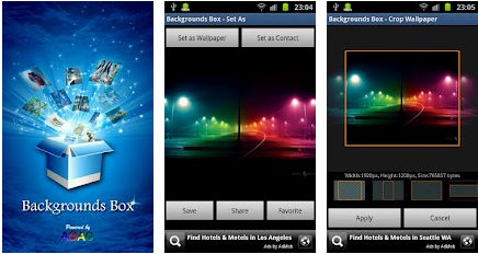 App for Android Application Background Images